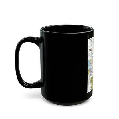 USA - Northwest 2 (1973) (Map) Black Coffee Mug - Go Mug Yourself