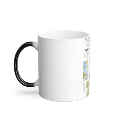 USA - Northwest 2 (1973) (Map) Color Changing Mug 11oz-Go Mug Yourself