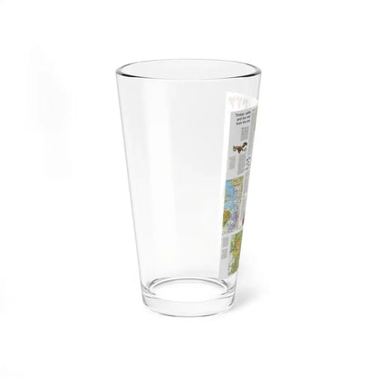 USA - Northwest 2 (1973) (Map) Pint Glass 16oz - Go Mug Yourself