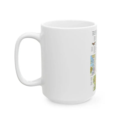 USA - Northwest 2 (1973) (Map) White Coffee Mug - Go Mug Yourself
