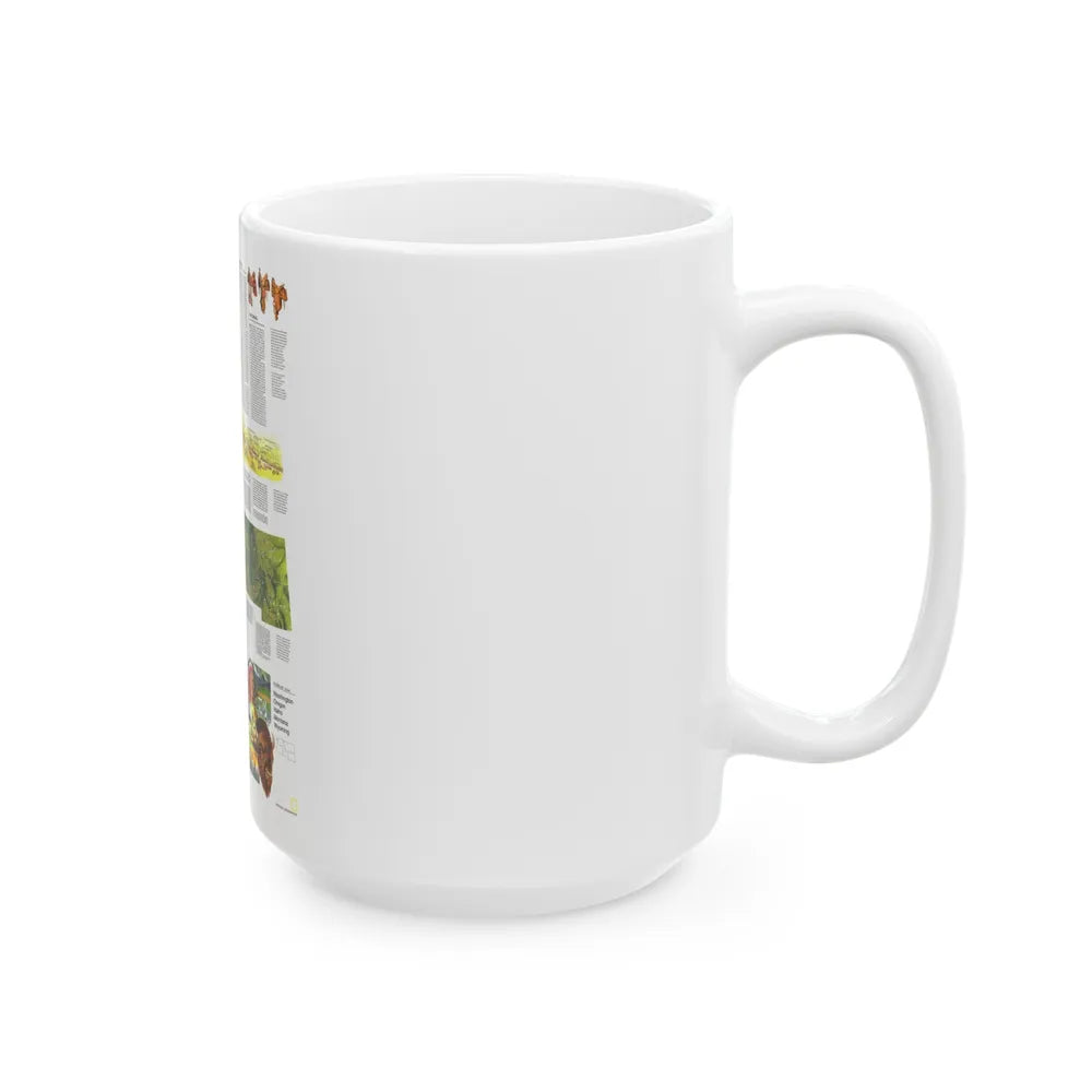 USA - Northwest 2 (1973) (Map) White Coffee Mug-Go Mug Yourself