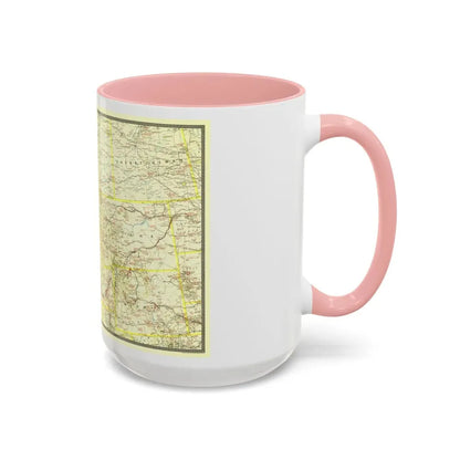USA - Northwestern (1941) (Map) Accent Coffee Mug - Go Mug Yourself