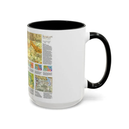 USA - Pacific Northwest 2 (1986) (Map) Accent Coffee Mug - Go Mug Yourself