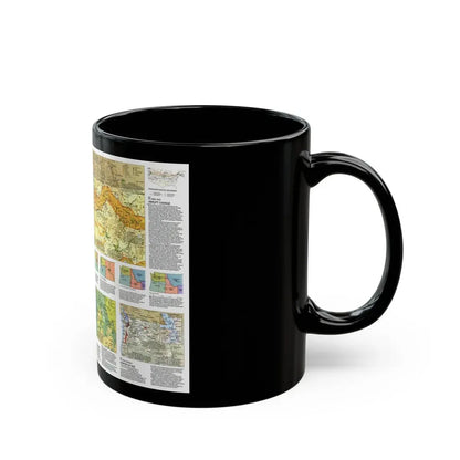 USA - Pacific Northwest 2 (1986) (Map) Black Coffee Mug - Go Mug Yourself