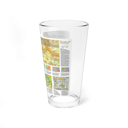 USA - Pacific Northwest 2 (1986) (Map) Pint Glass 16oz-Go Mug Yourself