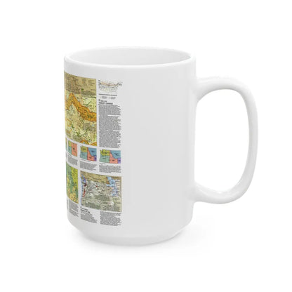 USA - Pacific Northwest 2 (1986) (Map) White Coffee Mug-Go Mug Yourself