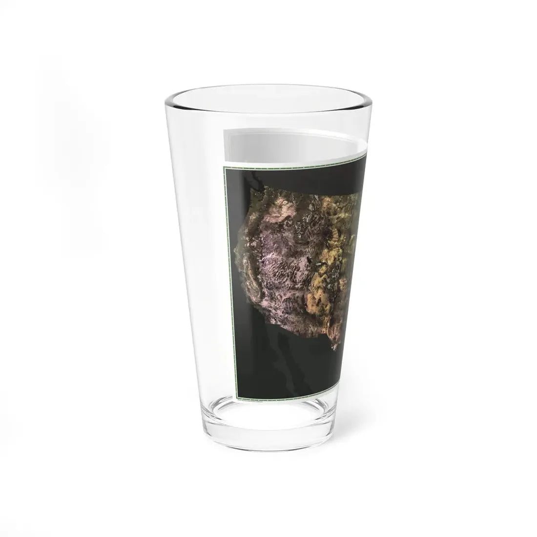 USA - Portrait U.S.A (1976) (Map) Pint Glass 16oz - Go Mug Yourself