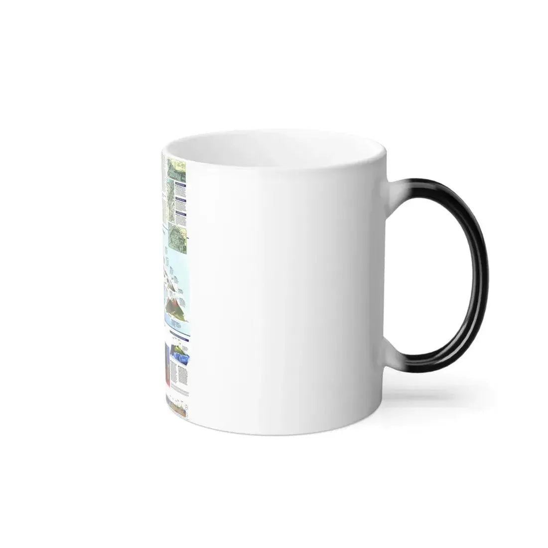 USA - Rediscovering Hawaii (1995) (Map) Color Changing Mug 11oz - Go Mug Yourself