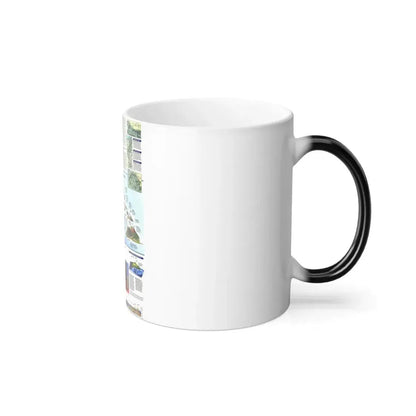 USA - Rediscovering Hawaii (1995) (Map) Color Changing Mug 11oz - Go Mug Yourself