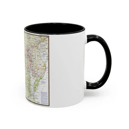 USA - Round About the Nation's Capital (1956) (Map) Accent Coffee Mug - Go Mug Yourself