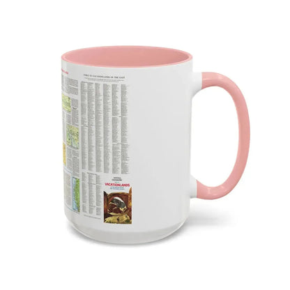 USA - Scenic Treasures and Historic Sites (1966) (Map) Accent Coffee Mug - Go Mug Yourself