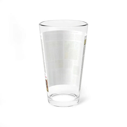 USA - Scenic Treasures and Historic Sites (1966) (Map) Pint Glass 16oz - Go Mug Yourself