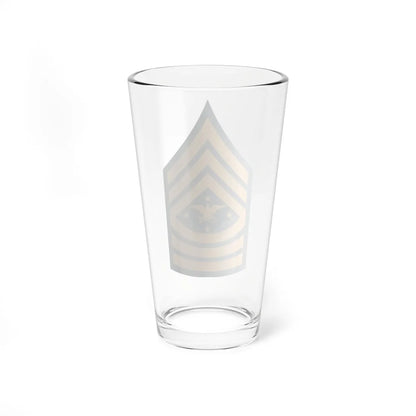USA SEAC (United States) (Military Rank) Pint Glass 16oz - Go Mug Yourself