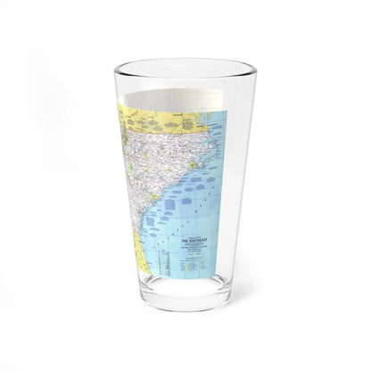 USA - Southeast 1 (1975) (Map) Pint Glass 16oz-Go Mug Yourself