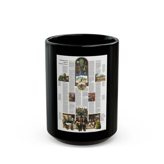 USA - Southeast 2 (1975) (Map) Black Coffee Mug-15oz-Go Mug Yourself