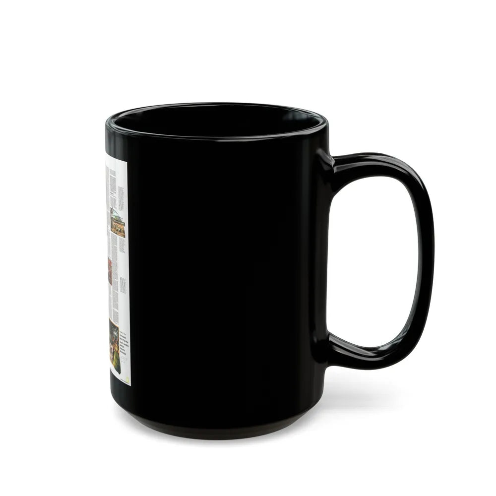 USA - Southeast 2 (1975) (Map) Black Coffee Mug-Go Mug Yourself