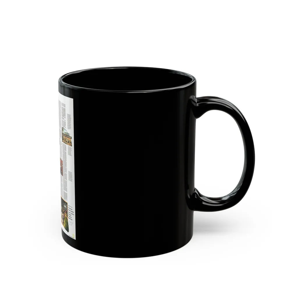 USA - Southeast 2 (1975) (Map) Black Coffee Mug-Go Mug Yourself