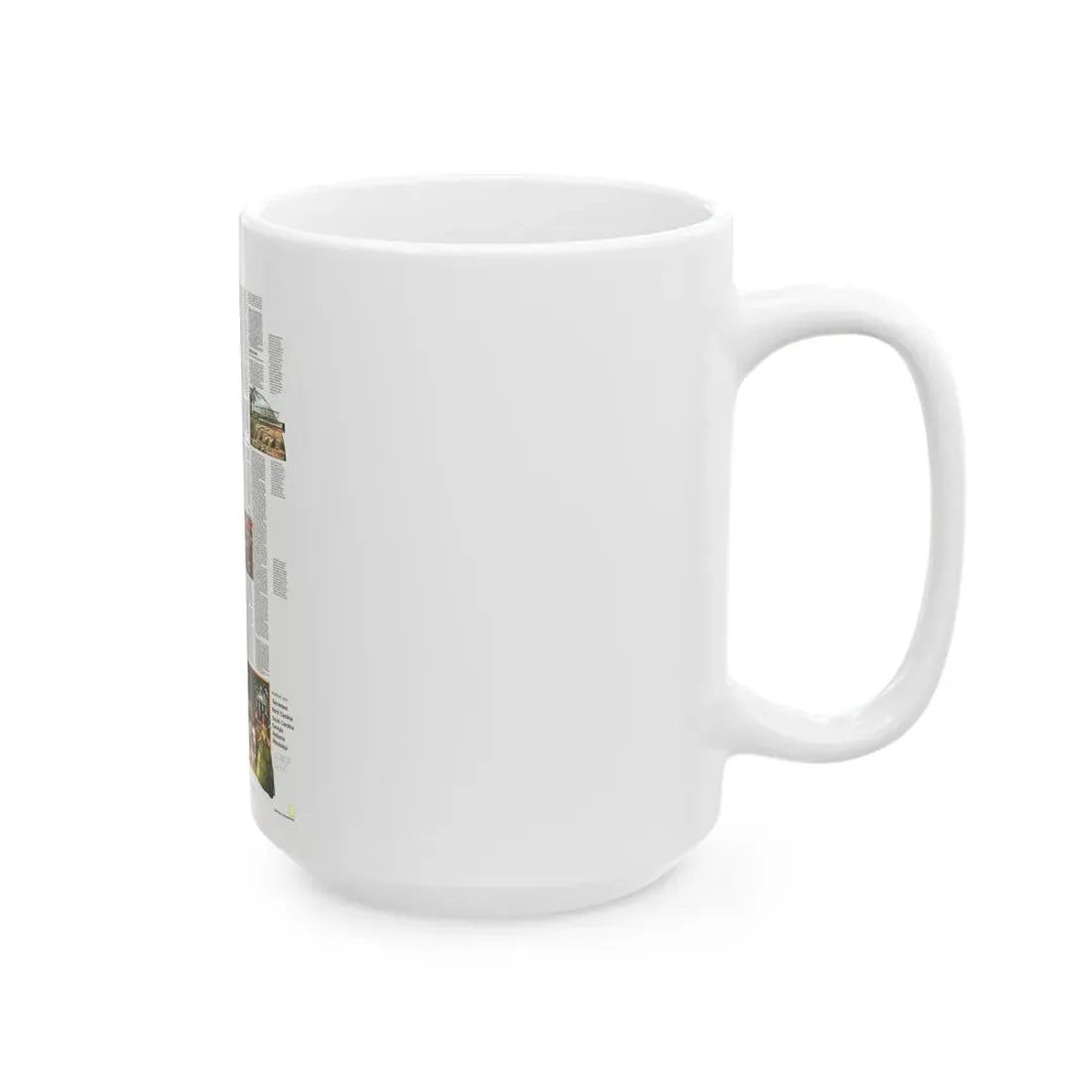 USA - Southeast 2 (1975) (Map) White Coffee Mug - Go Mug Yourself