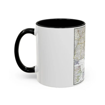 USA - Southeastern (1947) (Map) Accent Coffee Mug - Go Mug Yourself