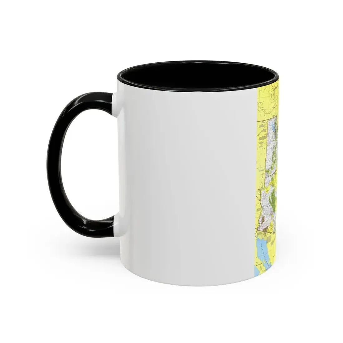 USA - Southwest 1 (1977) (Map) Accent Coffee Mug - Go Mug Yourself