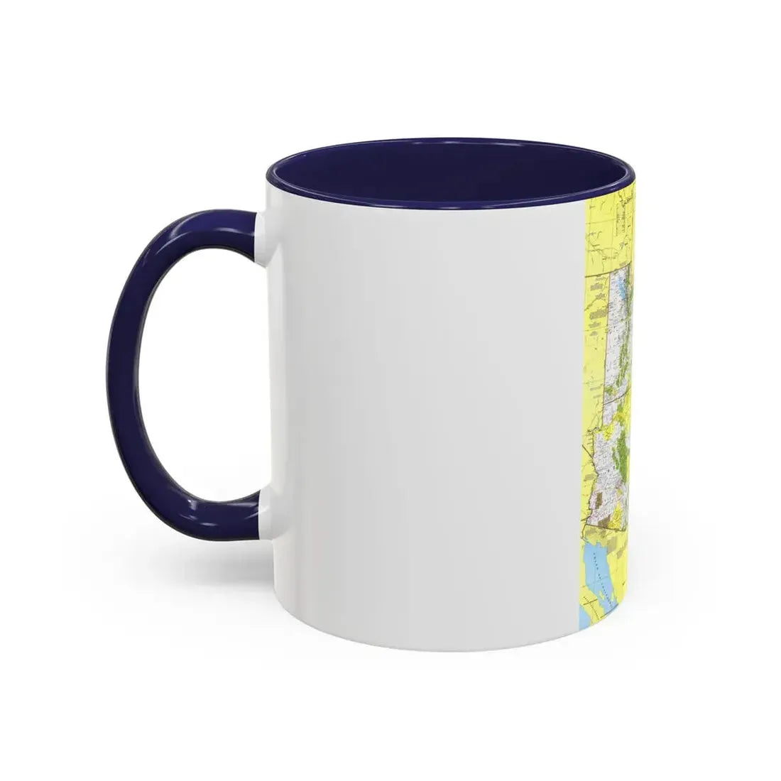 USA - Southwest 1 (1977) (Map) Accent Coffee Mug - Go Mug Yourself
