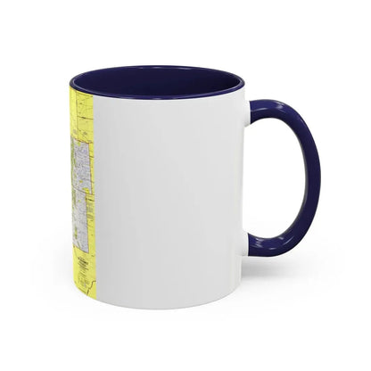 USA - Southwest 1 (1977) (Map) Accent Coffee Mug - Go Mug Yourself