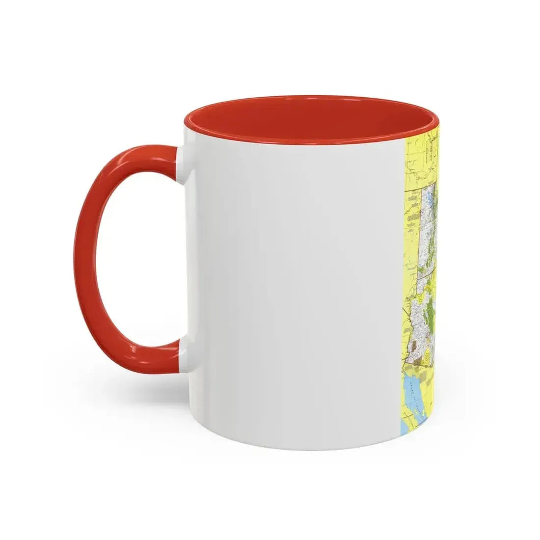 USA - Southwest 1 (1977) (Map) Accent Coffee Mug - Go Mug Yourself