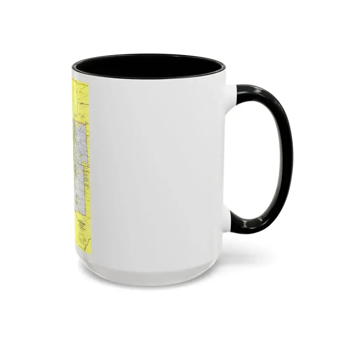 USA - Southwest 1 (1977) (Map) Accent Coffee Mug - Go Mug Yourself