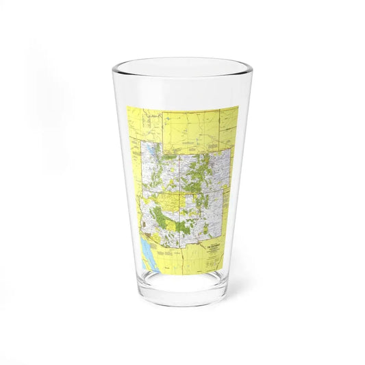 USA - Southwest 1 (1977) (Map) Pint Glass 16oz 16oz - Go Mug Yourself