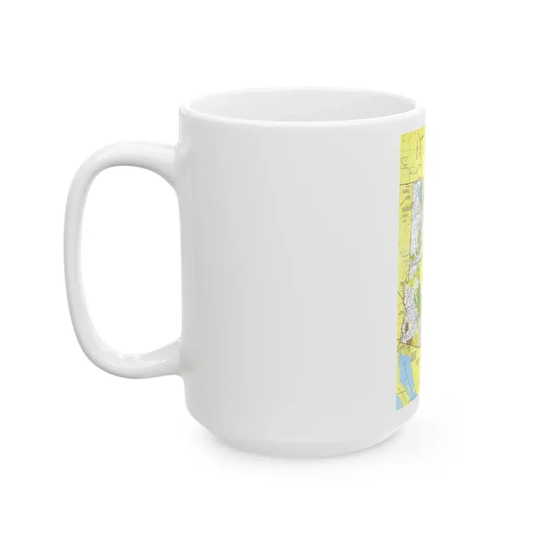 USA - Southwest 1 (1977) (Map) White Coffee Mug - Go Mug Yourself