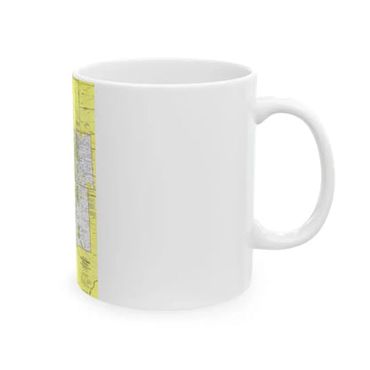 USA - Southwest 1 (1977) (Map) White Coffee Mug - Go Mug Yourself