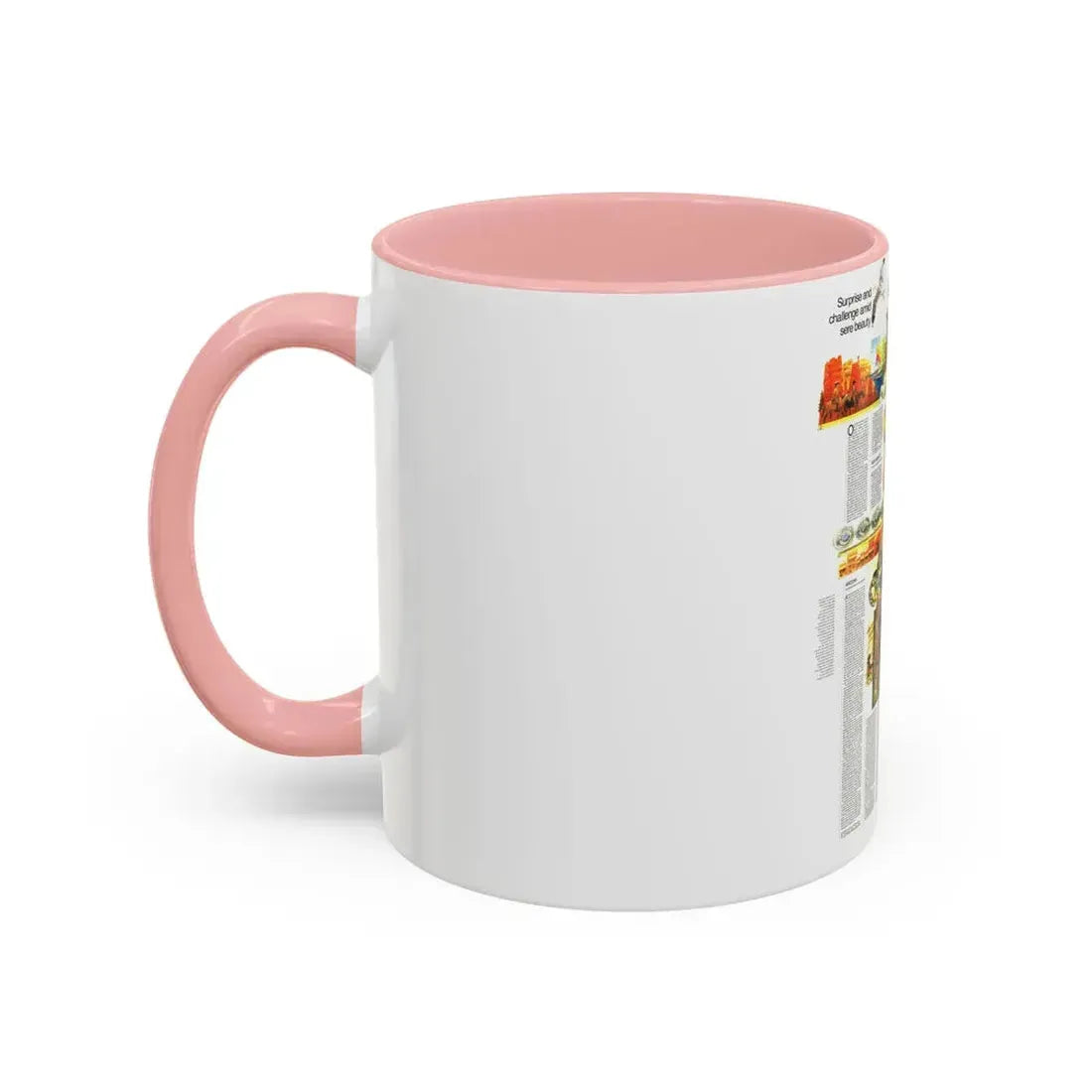 USA - Southwest 2 (1977) (Map) Accent Coffee Mug - Go Mug Yourself