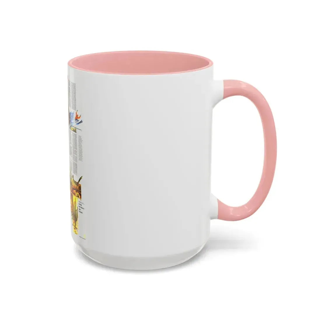 USA - Southwest 2 (1977) (Map) Accent Coffee Mug - Go Mug Yourself