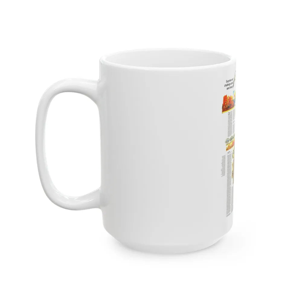 USA - Southwest 2 (1977) (Map) White Coffee Mug-Go Mug Yourself