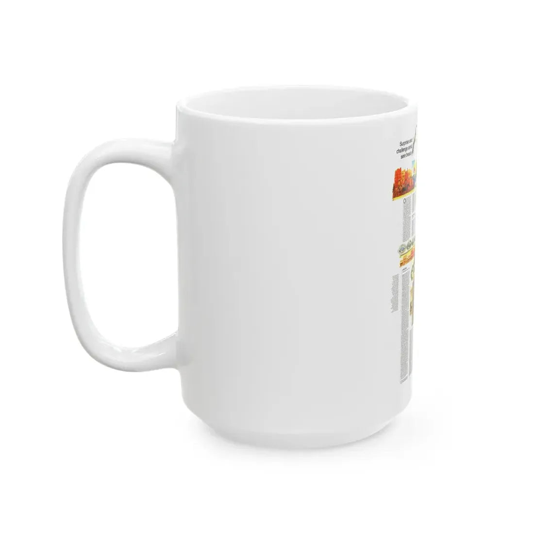 USA - Southwest 2 (1977) (Map) White Coffee Mug - Go Mug Yourself