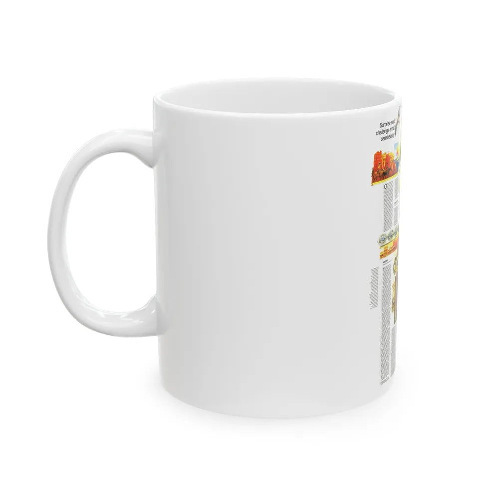 USA - Southwest 2 (1977) (Map) White Coffee Mug-Go Mug Yourself