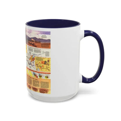 USA - Southwest 2 (1982) (Map) Accent Coffee Mug - Go Mug Yourself