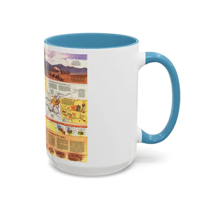 USA - Southwest 2 (1982) (Map) Accent Coffee Mug - Go Mug Yourself