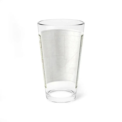USA - Southwestern (1948) (Map) Pint Glass 16oz - Go Mug Yourself