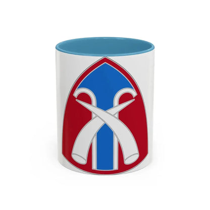 USA Support Thailand 2 (U.S. Army) Accent Coffee Mug 11oz Light Blue - Go Mug Yourself