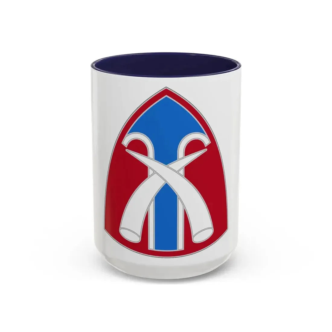 USA Support Thailand 2 (U.S. Army) Accent Coffee Mug 15oz Navy - Go Mug Yourself