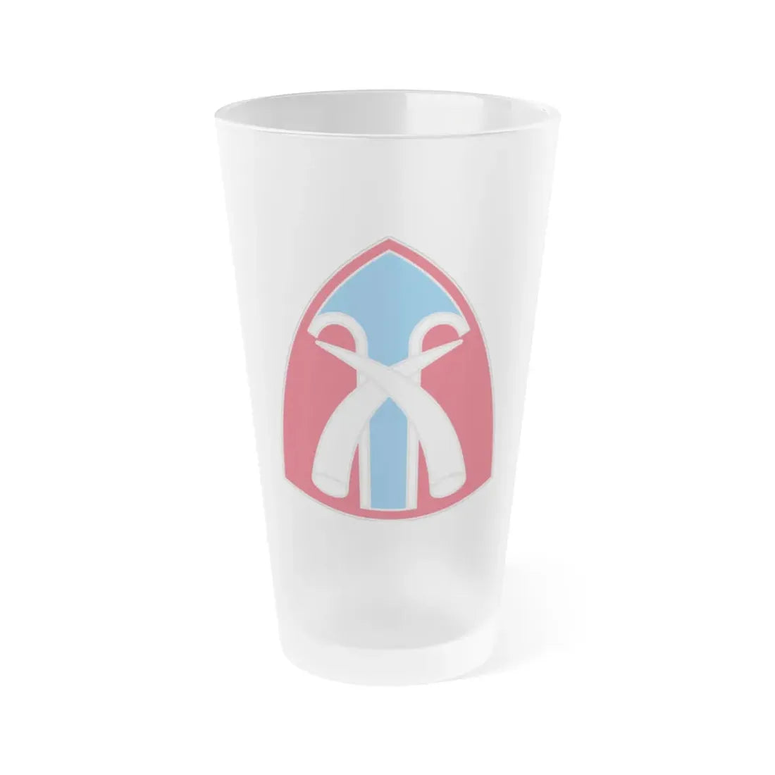 USA Support Thailand 2 (U.S. Army) Frosted Pint Glass 16oz Default Title - Go Mug Yourself