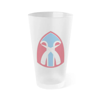 USA Support Thailand 2 (U.S. Army) Frosted Pint Glass 16oz Default Title - Go Mug Yourself