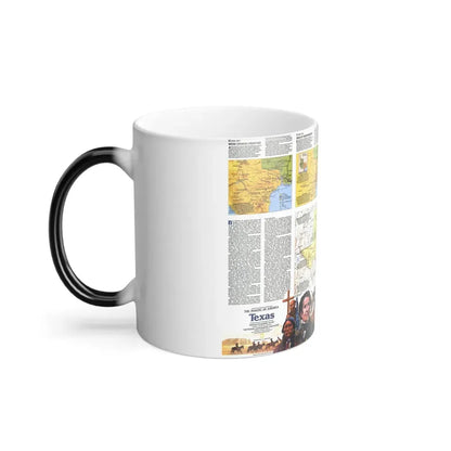 USA - Texas 2 (1986) (Map) Color Changing Mug 11oz - Go Mug Yourself