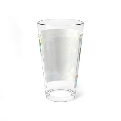 USA - The Physical Landscape (1996) (Map) Pint Glass 16oz - Go Mug Yourself