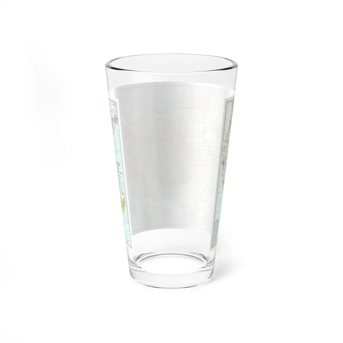 USA - The United States (1940) (Map) Pint Glass 16oz - Go Mug Yourself