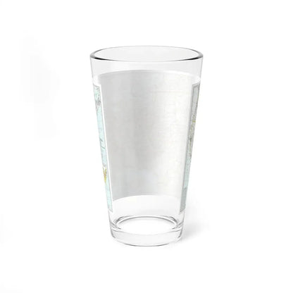 USA - The United States (1940) (Map) Pint Glass 16oz - Go Mug Yourself