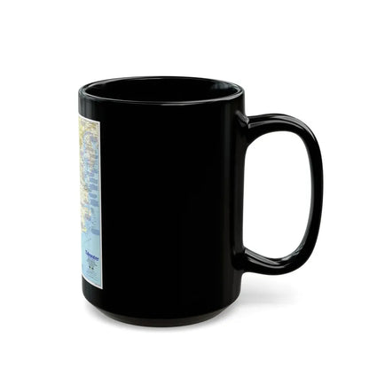 USA - Tidewater and Environs 1 (1988) (Map) Black Coffee Mug - Go Mug Yourself