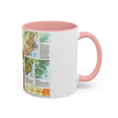 USA - Tidewater and Environs 2 (1988) (Map) Accent Coffee Mug - Go Mug Yourself