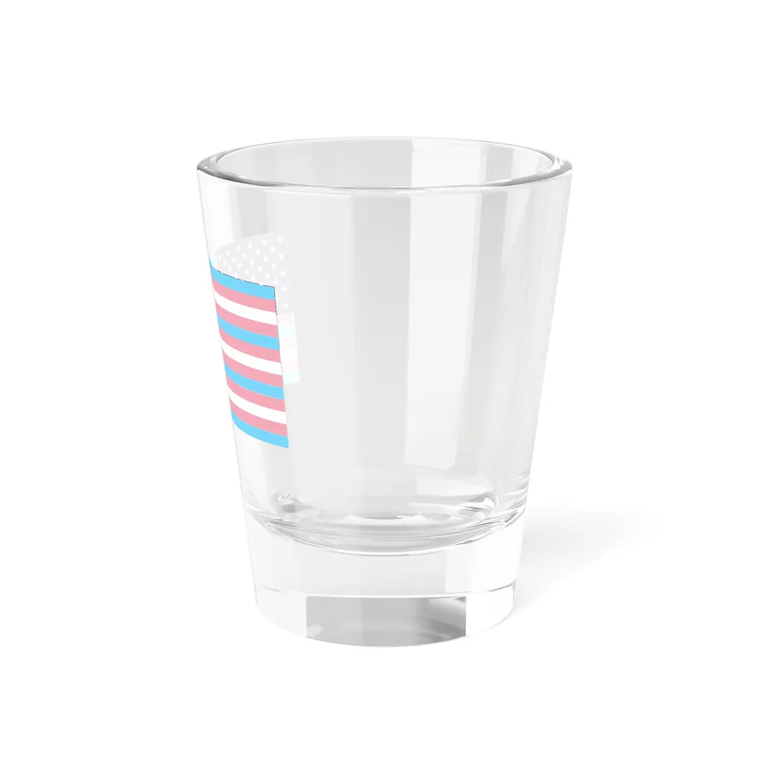USA Transgender flag (United States) Shot Glass 1.5oz - Go Mug Yourself